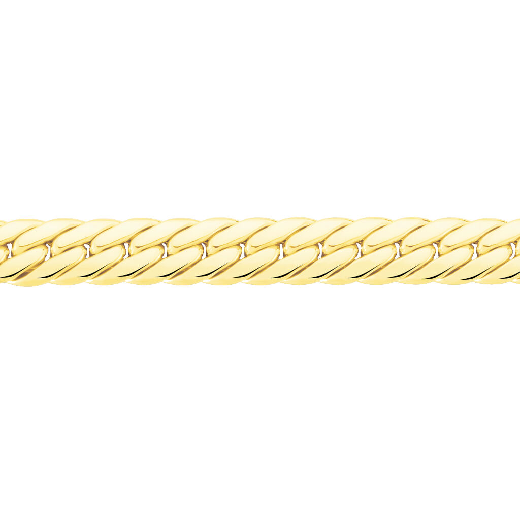 Collier Doline Maille Anglaise Or Jaune - Chaines Femme | Histoire d’Or