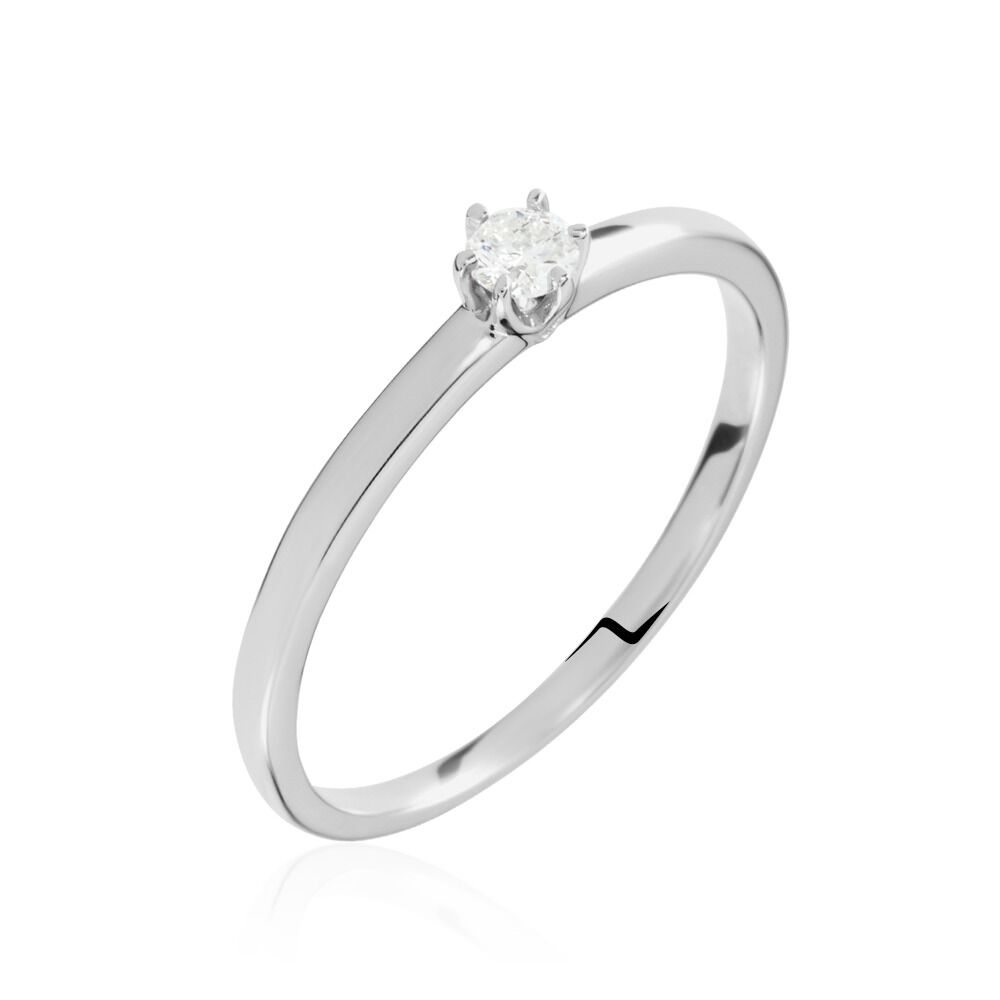 Bague sales fiancaille platine