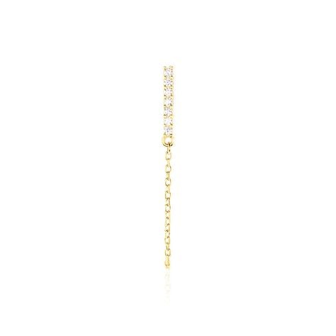 Boucle D'oreille Unitaire Barbra Or Jaune Oxyde De Zirconium - Ear cuffs Femme | Histoire d’Or