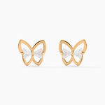 Boucles D'oreilles Pendantes Jelissa Plaqu&eacute; Or Oxyde De Zirconium - Boucles d'oreilles fantaisie Femme | Histoire d&rsquo;Or