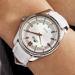 Montre Lotus Bliss Argent&eacute; - Montres Femme | Histoire d&rsquo;Or