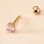 Piercing Joanina Or Jaune Oxyde De Zirconium - Piercing H&eacute;lix Femme | Histoire d&rsquo;Or