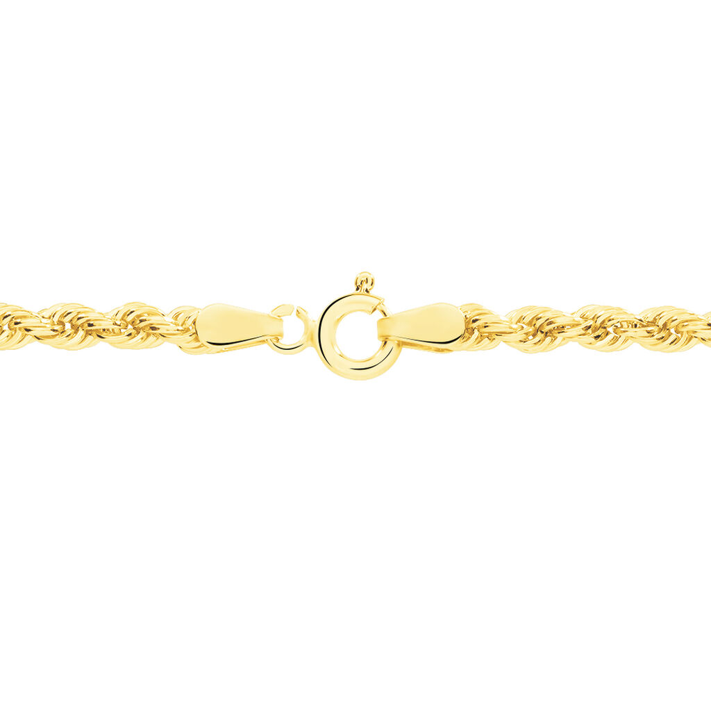 Collier Cordelia Maille Corde Or Jaune - Chaines Femme | Histoire d&rsquo;Or