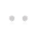 Boucles D'oreilles Puces Caliopee Or Jaune Diamant - Clous d'oreilles Femme | Histoire d&rsquo;Or
