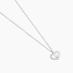 Collier Sweet Heart Or Blanc Diamant - F&ecirc;te des m&egrave;res Femme | Histoire d&rsquo;Or