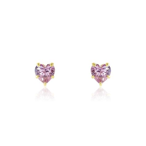 Boucles D'oreilles Puces Daria Or Jaune Oxyde - Clous d'oreilles Femme | Histoire d’Or
