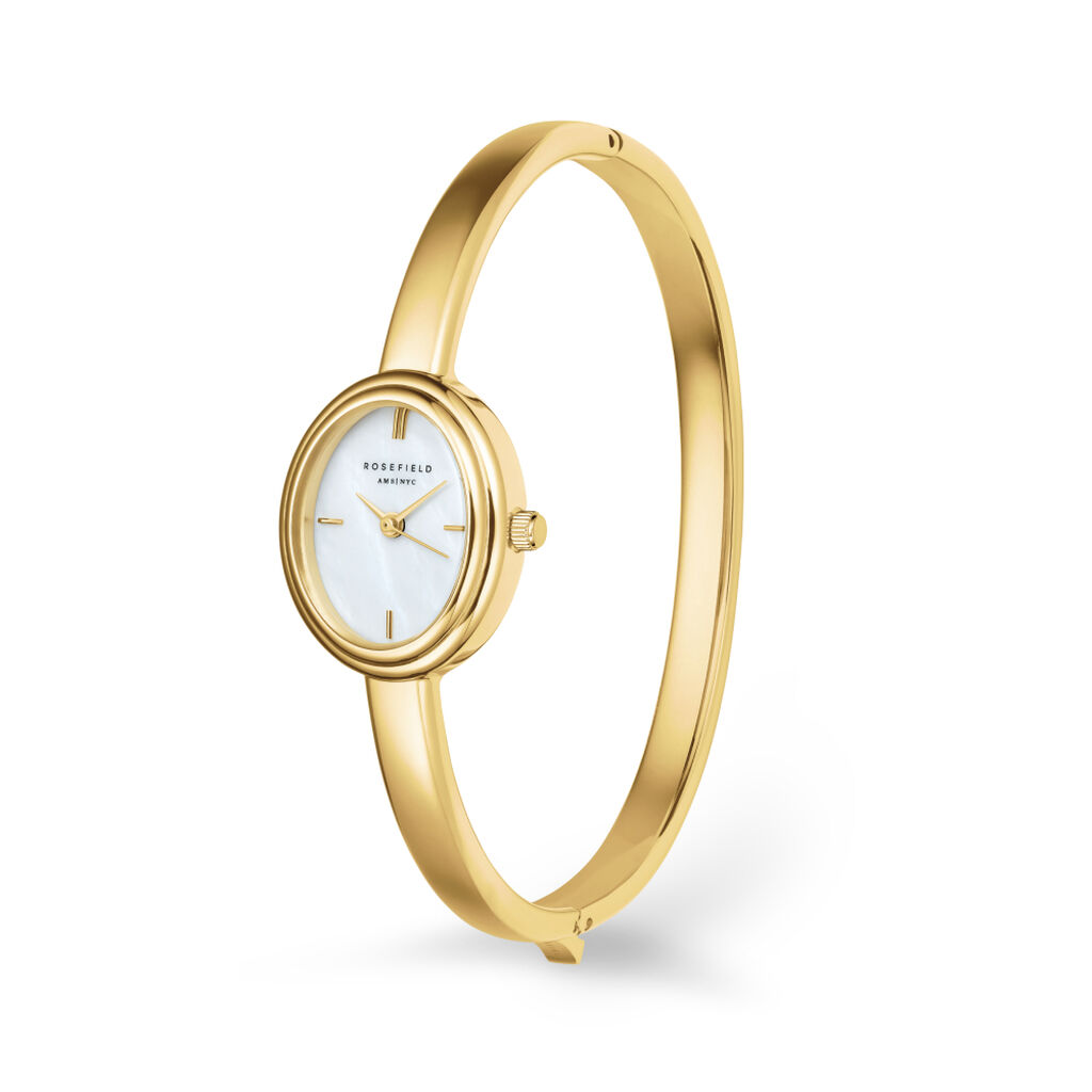 Montre Rosefield Studio Bangle Taille XS Nacre Blanche - Montres Femme | Histoire d&rsquo;Or