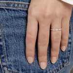 Alliance Rhea Or Blanc Diamant - Alliances Femme | Histoire d&rsquo;Or