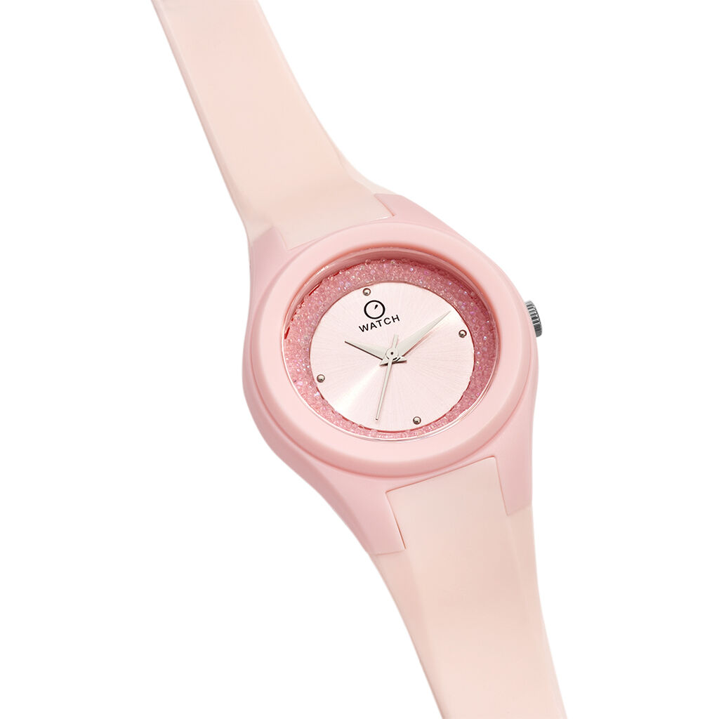 Montre O Watch Fluffy Rose - Montres Femme | Histoire d’Or