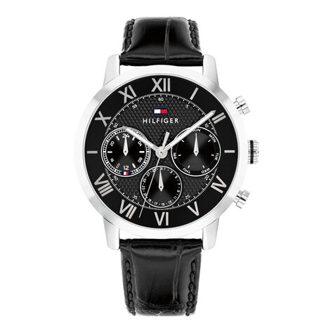 Montre Tommy Hilfiger Th-Oxford Noir - Montres Homme | Histoire d’Or