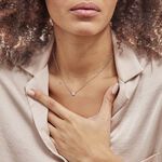 Collier Argent Magilos Oxydes De Zirconium - Colliers fantaisie Femme | Histoire d&rsquo;Or