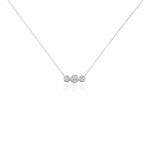 Collier Or Blanc Abital Diamants - Colliers Femme | Histoire d&rsquo;Or