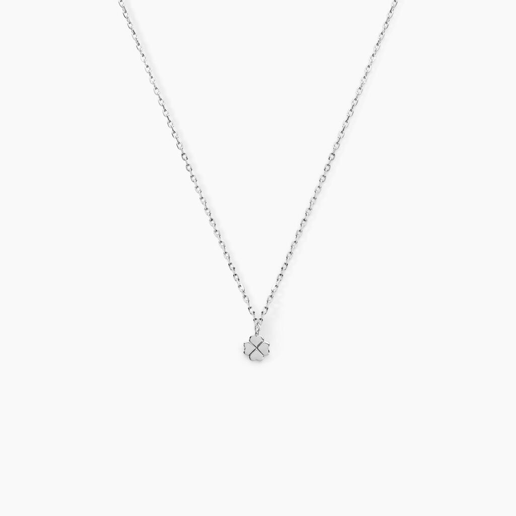 Collier Mayane Argent Blanc - Colliers fantaisie Femme | Histoire d&rsquo;Or
