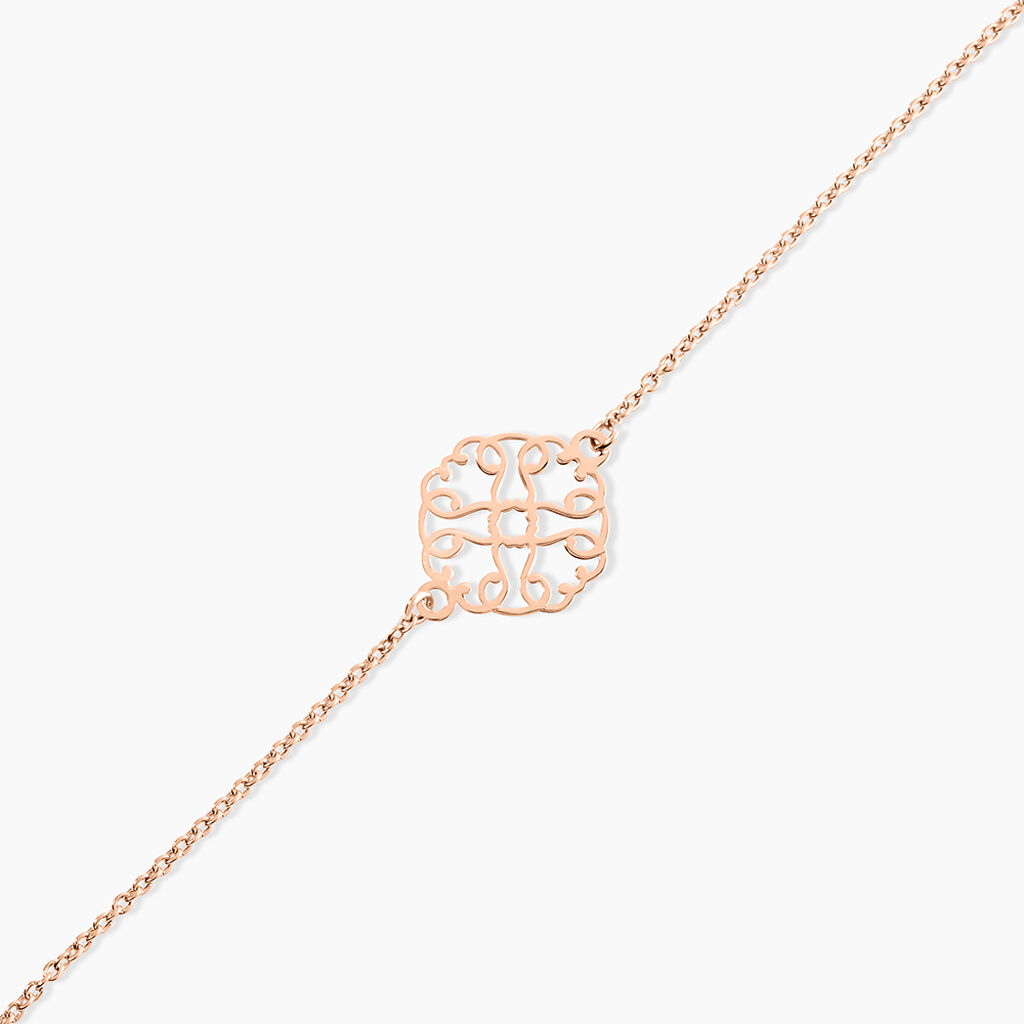 Bracelet Argent Rose Lev - Bracelets Femme | Histoire d&rsquo;Or