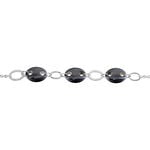 Bracelet Hattie Argent Blanc C&eacute;ramique Et Oxyde De Zirconium - Bracelets Femme | Histoire d&rsquo;Or