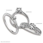 Bague Solitaire Natalia Or Jaune Diamant - Bagues solitaires Femme | Histoire d&rsquo;Or