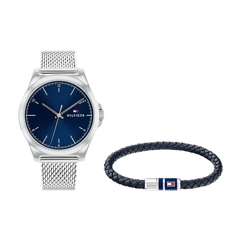 Coffret De Montre Tommy Hilfiger Norris Bleu - Montres Homme | Histoire d’Or