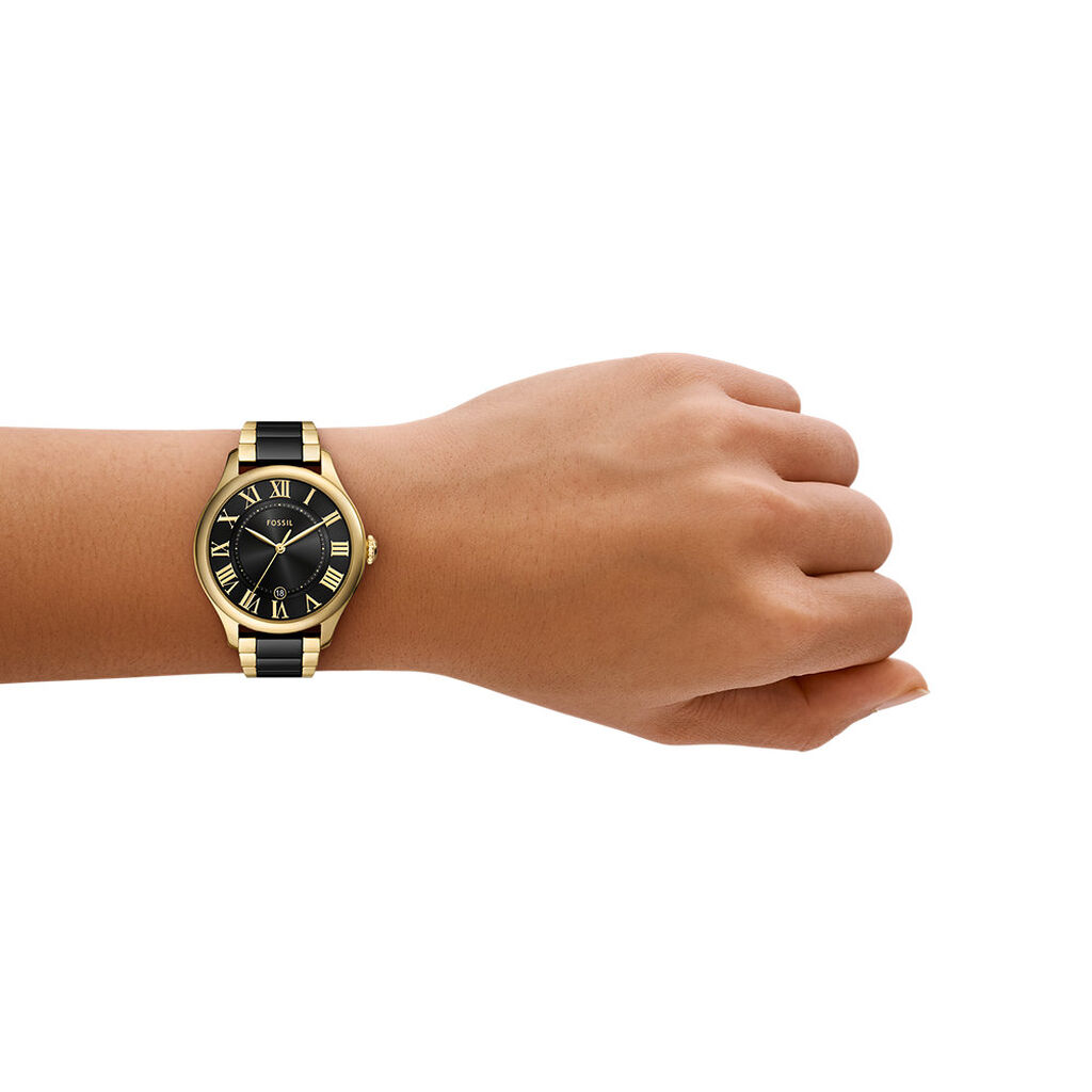 Montre Fossil Gilmore Noir - Montres Femme | Histoire d’Or
