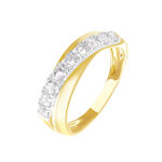 Bague Agostina Or Jaune Oxyde De Zirconium - Bagues avec pierre Femme | Histoire d&rsquo;Or