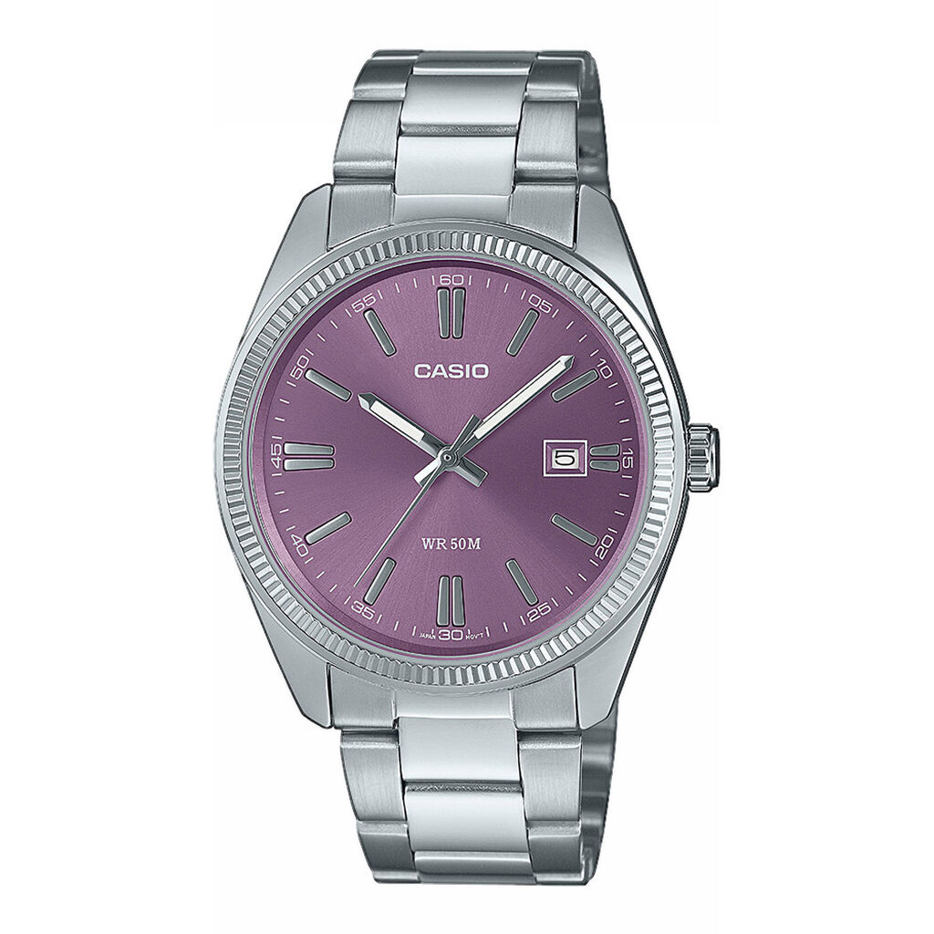 Montre Casio Collection Aubergine - Montres Unisex | Histoire d&rsquo;Or