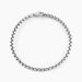 Bracelet Emrick Acier Blanc - Bracelets chaîne Homme | Histoire d’Or