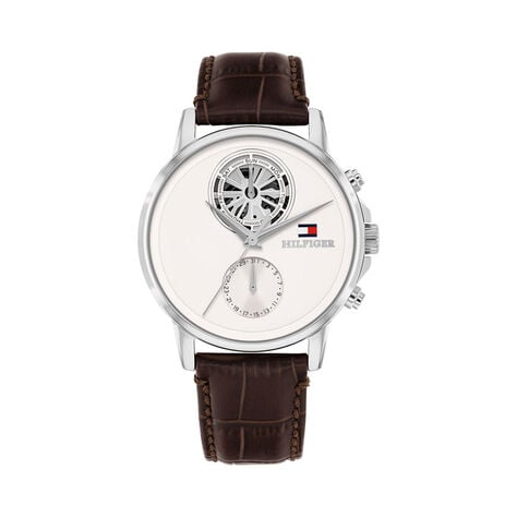 Montre Tommy Hilfiger Stewart Blanc - Montres Homme | Histoire d&rsquo;Or