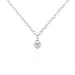 Collier Dorote Argent Blanc Oxyde De Zirconium - Colliers Femme | Histoire d&rsquo;Or