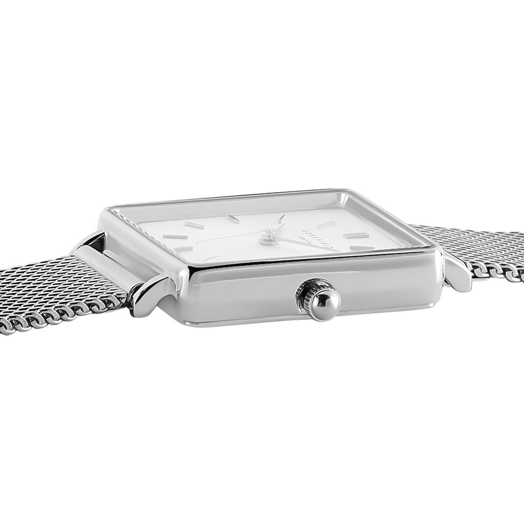 Montre Rosefield The Boxy Blanc - Montres Femme | Histoire d’Or