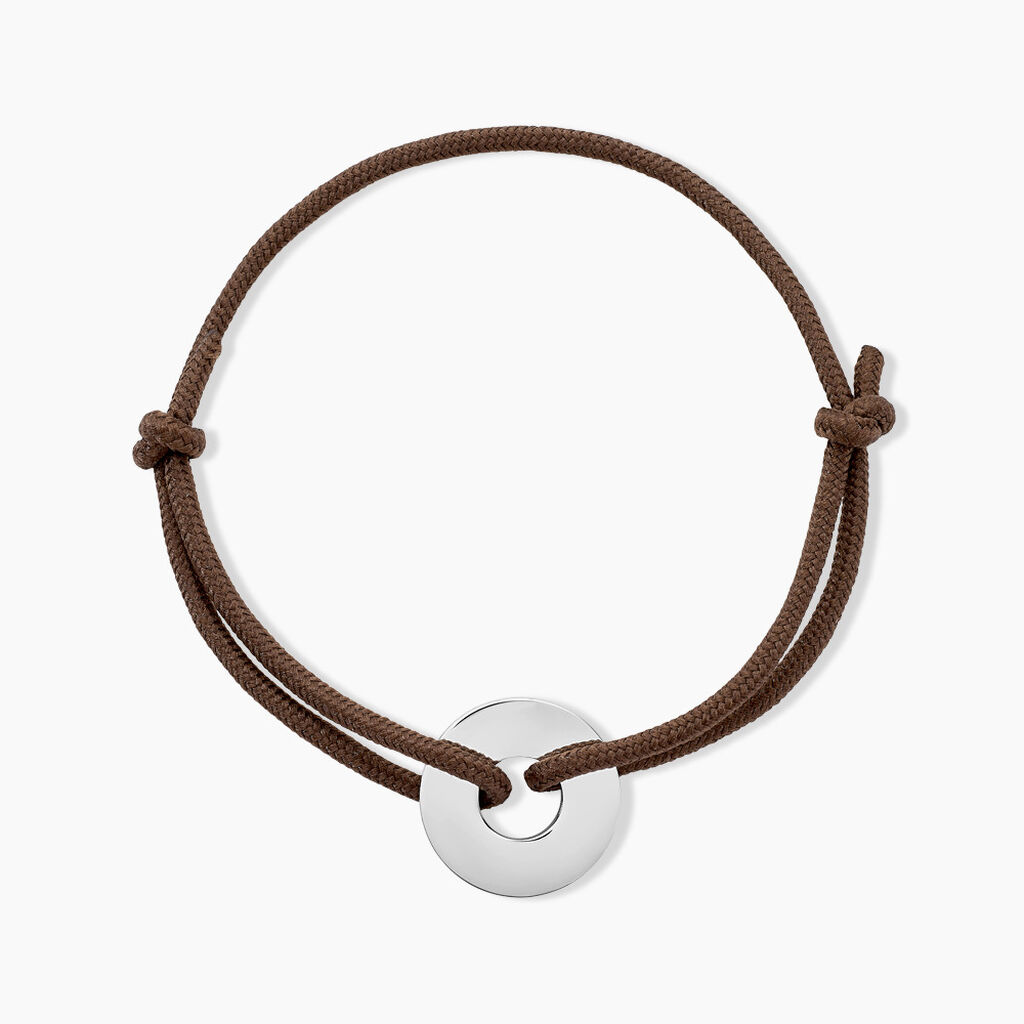Bracelet Alto Acier Blanc - Bracelets cordon Homme | Histoire d’Or