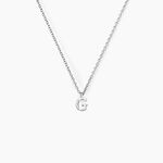 Collier Neruda Argent Blanc Oxyde De Zirconium - Colliers fantaisie Femme | Histoire d&rsquo;Or