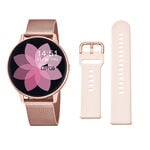 Coffret De Montre Lotus Connect&eacute;e Smartwach Noir - Montres connect&eacute;es Femme | Histoire d&rsquo;Or