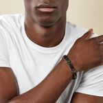 Bracelet Acier Blanc - Bracelets Homme | Histoire d&rsquo;Or