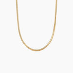 Collier Or Jaune Izel Maille Anglaise - Chaines Femme | Histoire d&rsquo;Or