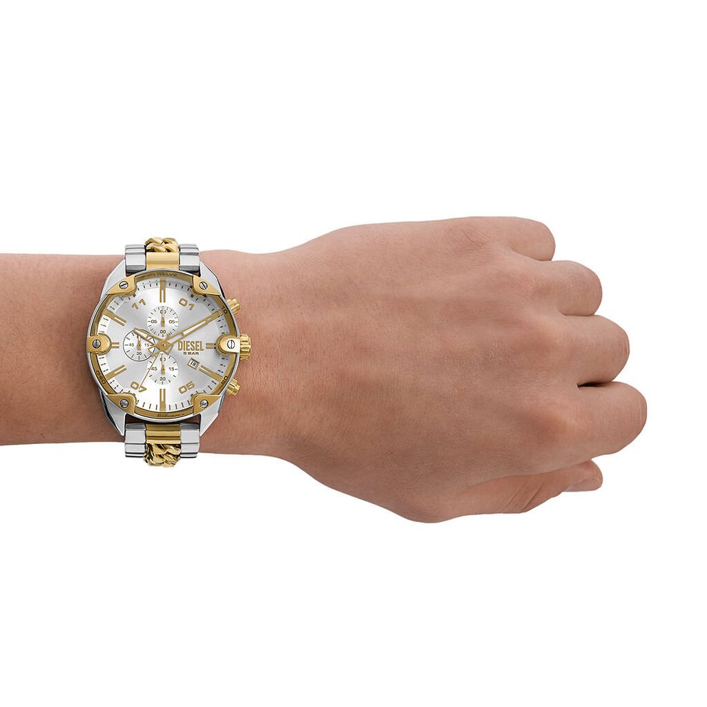 Montre Diesel Spiked Argenté - Montres Homme | Histoire d’Or