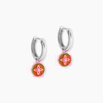 Cr&eacute;oles Talismania Argent Blanc Oxyde De Zirconium - Boucles d'oreilles cr&eacute;oles Femme | Histoire d&rsquo;Or