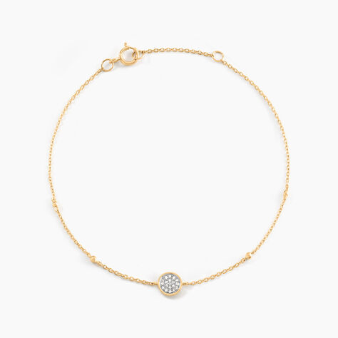 Bracelet Melisane Or Jaune Diamant - Bracelets Femme | Histoire d&rsquo;Or