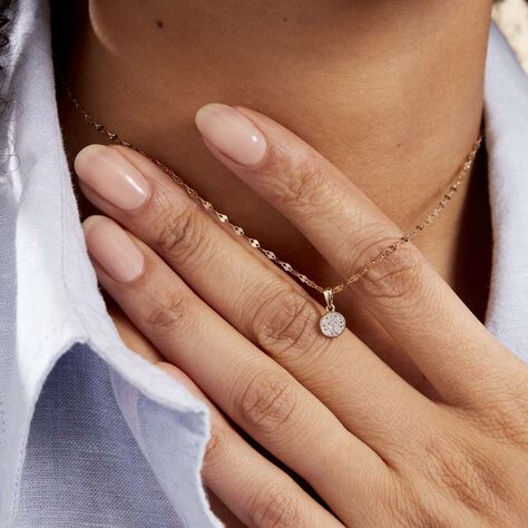 Collier Or Jaune Luminata Diamants - Colliers Femme | Histoire d’Or