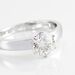 Bague Solitaire Natalia Or Blanc Diamant Synthetique - Bagues solitaires Femme | Histoire d’Or