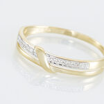 Bague Daynis Or Jaune Diamant - Bagues avec pierre Femme | Histoire d&rsquo;Or