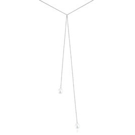 Collier De Dos Indigo Argent Perle De Culture - Sautoirs Femme | Histoire d’Or