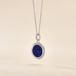 Collier Argent Blanc Zea Lapis Lazulis - Colliers fantaisie Femme | Histoire d&rsquo;Or