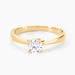 Bague Solitaire Fiona Or Jaune Diamant Synthetique - Bagues solitaires Femme | Histoire d’Or