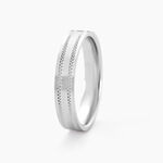 Alliance Apollon Or Blanc - Alliances Unisex | Histoire d&rsquo;Or