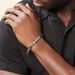 Bracelet Patrick Acier Blanc - Bracelets fantaisie Homme | Histoire d’Or