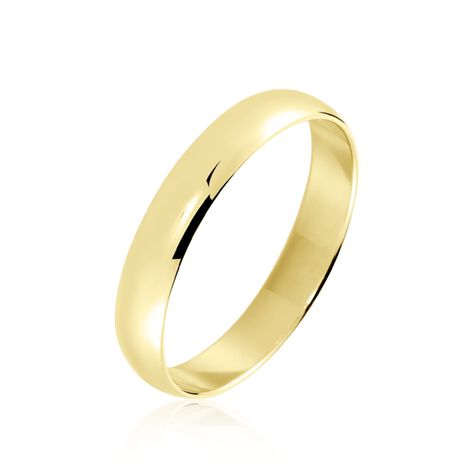Alliance Meredithe Demi Jonc Classique Or Jaune - Alliances Famille | Histoire d’Or