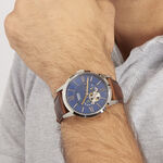 Montre Fossil Townsman Bleu - Montres Homme | Histoire d&rsquo;Or