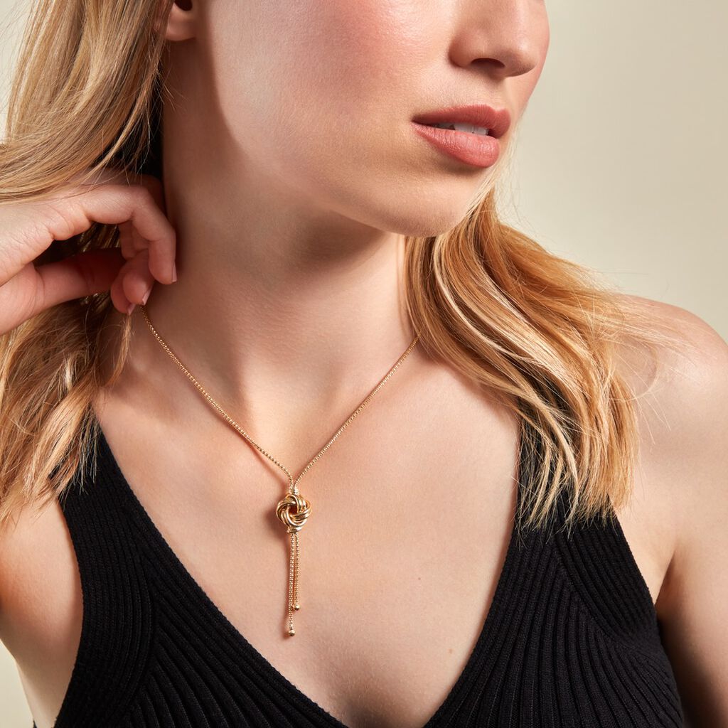 Collier Nina Or Jaune - Colliers Femme | Histoire d’Or