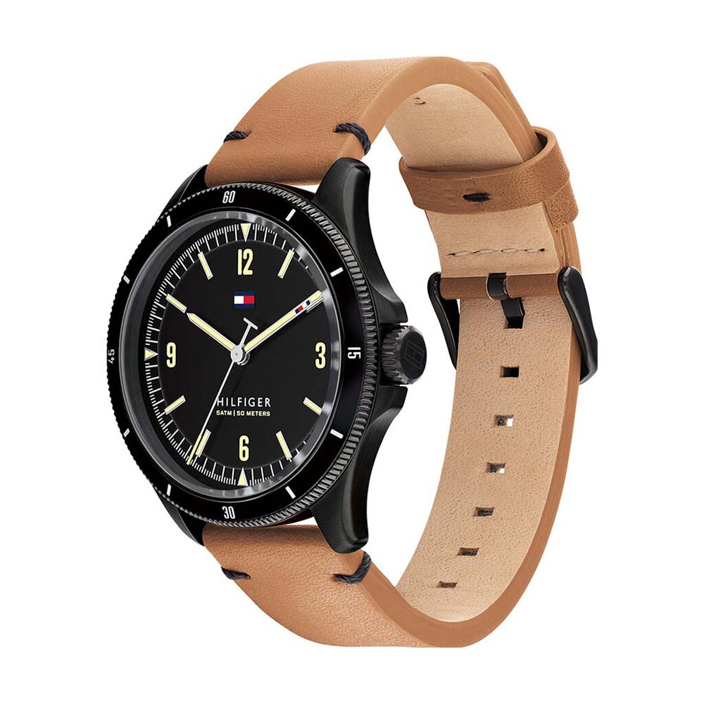 Montre Tommy Hilfiger Maverick Noir - Montres Homme | Histoire d’Or