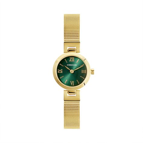 Montre Codhor Eleonorine Vert - Montres Femme | Histoire d&rsquo;Or