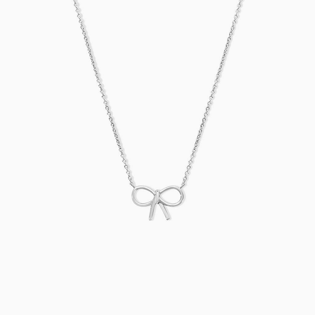 Collier Fatim Argent Blanc - Colliers fantaisie Femme | Histoire d&rsquo;Or